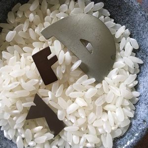 Hilary Packard Set of 3 metal letter pins artist-signed D, F & Y